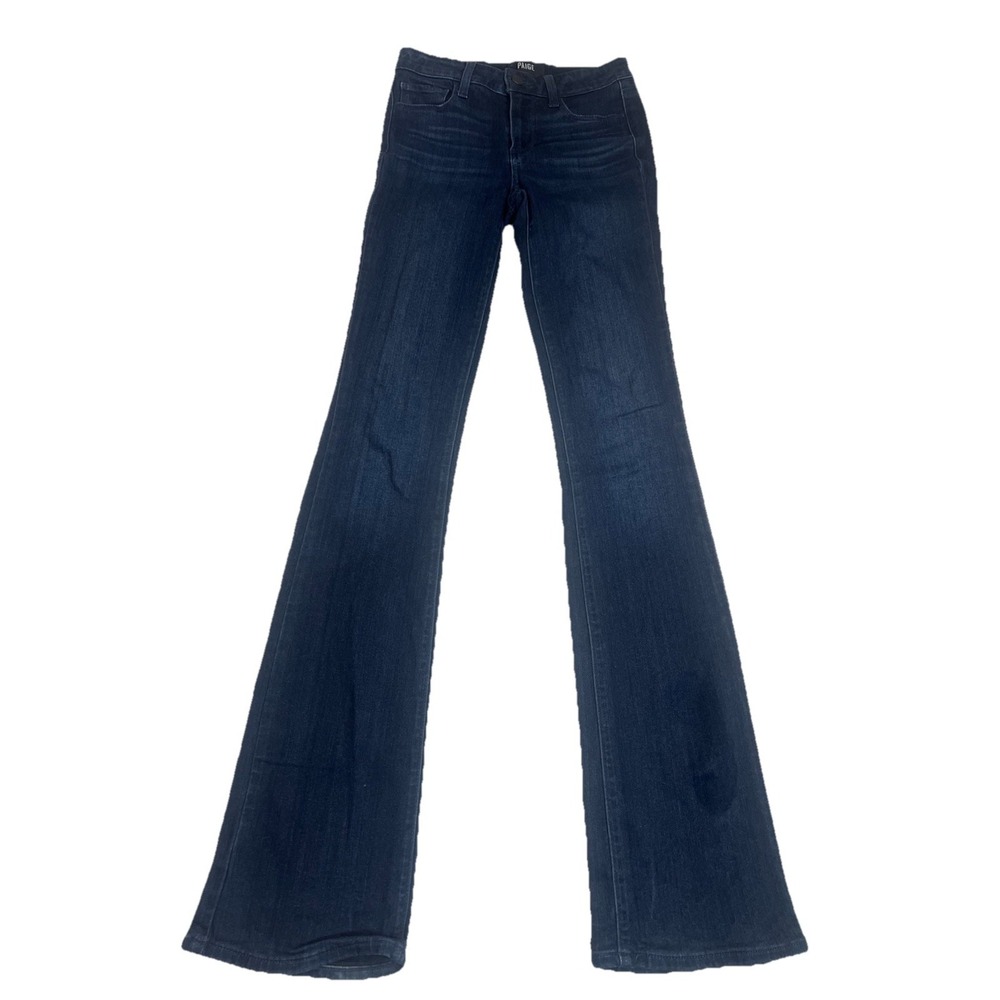 PAIGE Manhattan Jeans Dark Wash 24 Stretch